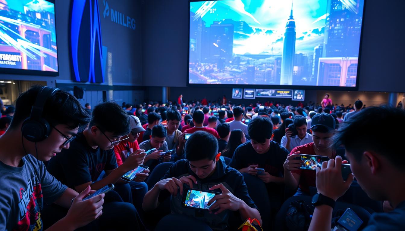 E-sport mobile online
